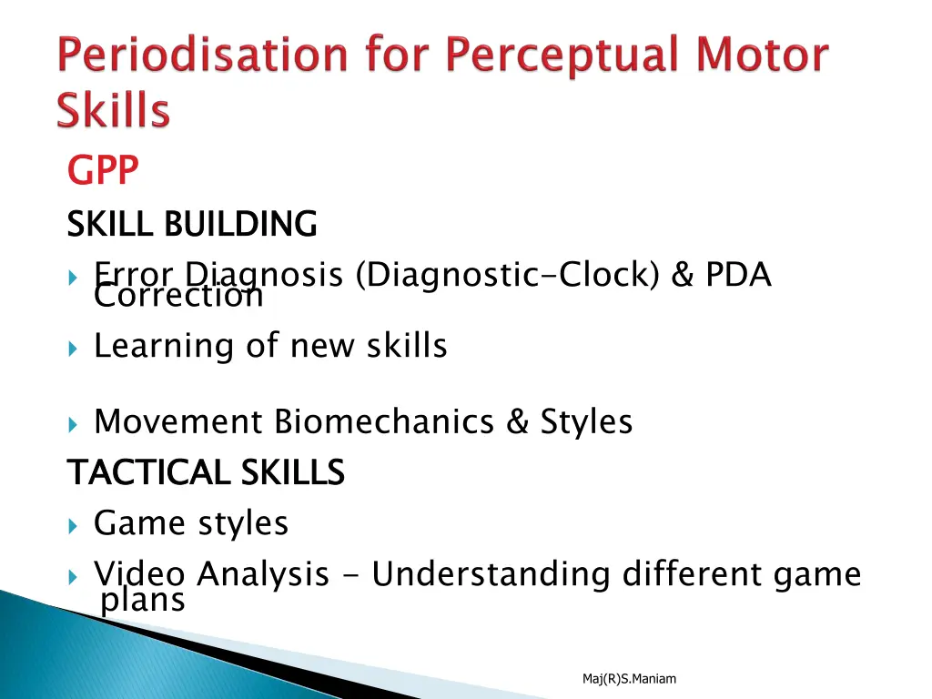 gpp skill building error diagnosis diagnostic