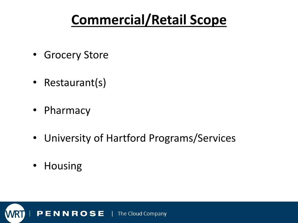 commercial retail scope