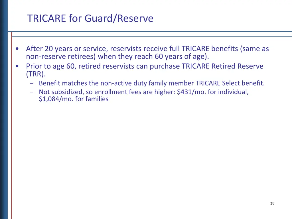 tricare for guard reserve 1