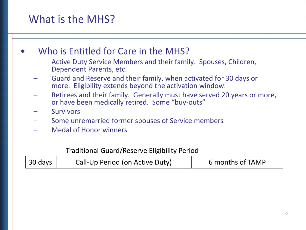 what is the mhs 5