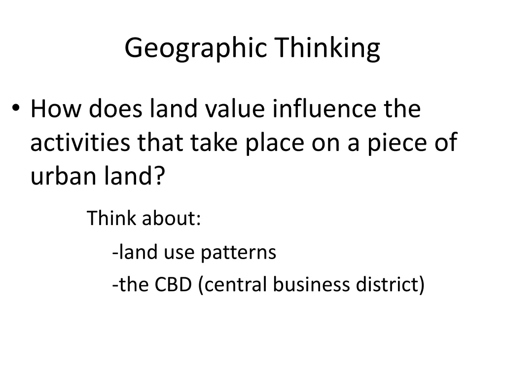 geographic thinking 2