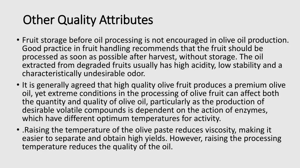 other quality attributes other quality attributes