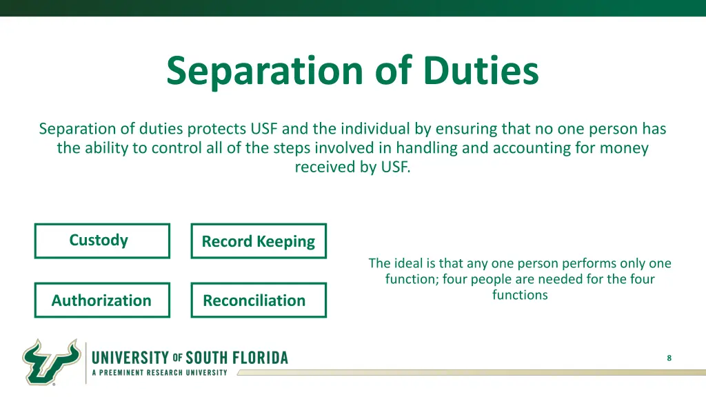 separation of duties