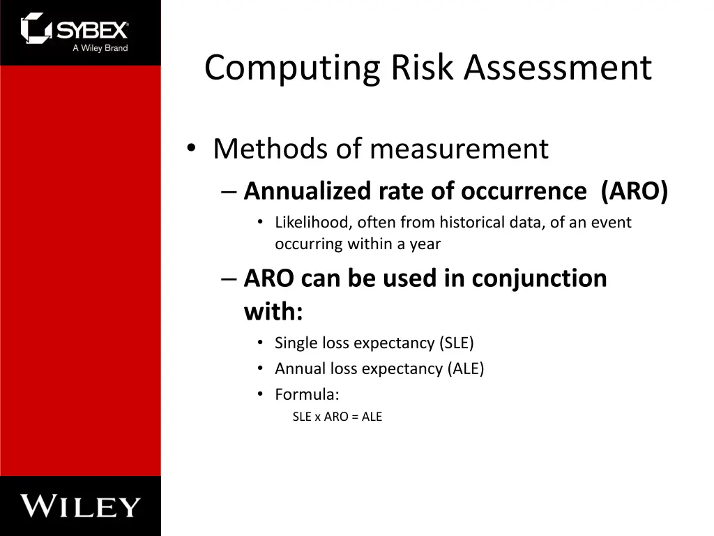 computing risk assessment