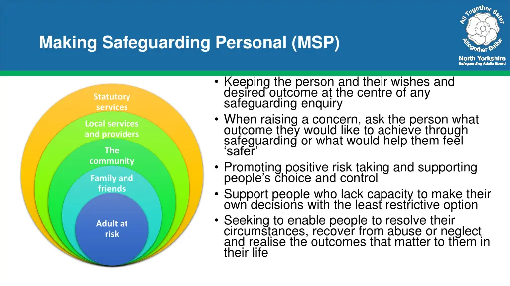 making safeguarding personal msp