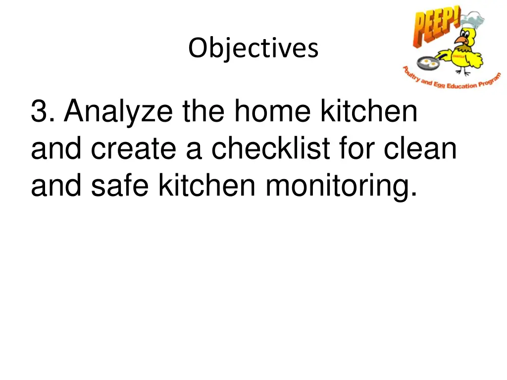 objectives 1