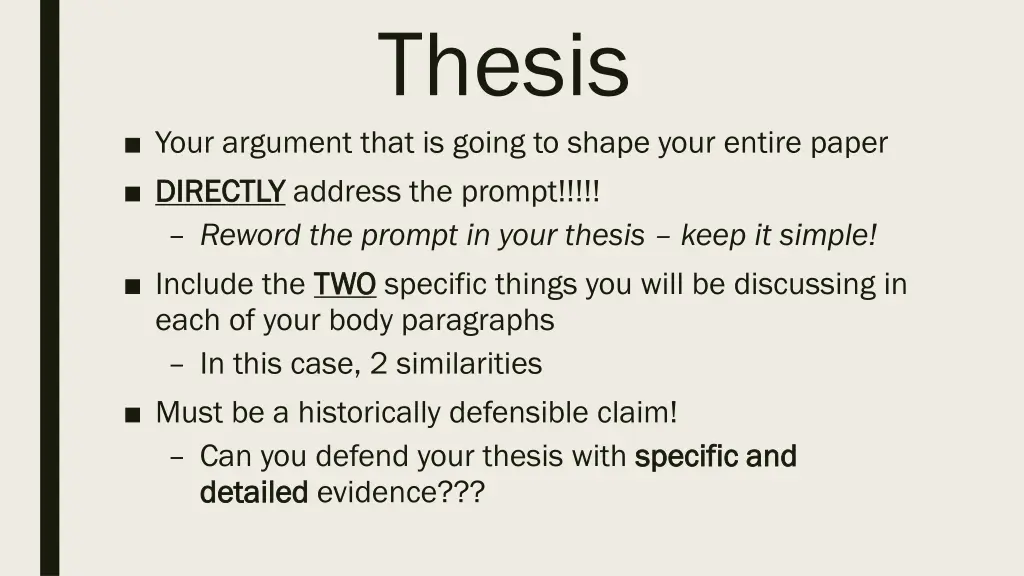 thesis