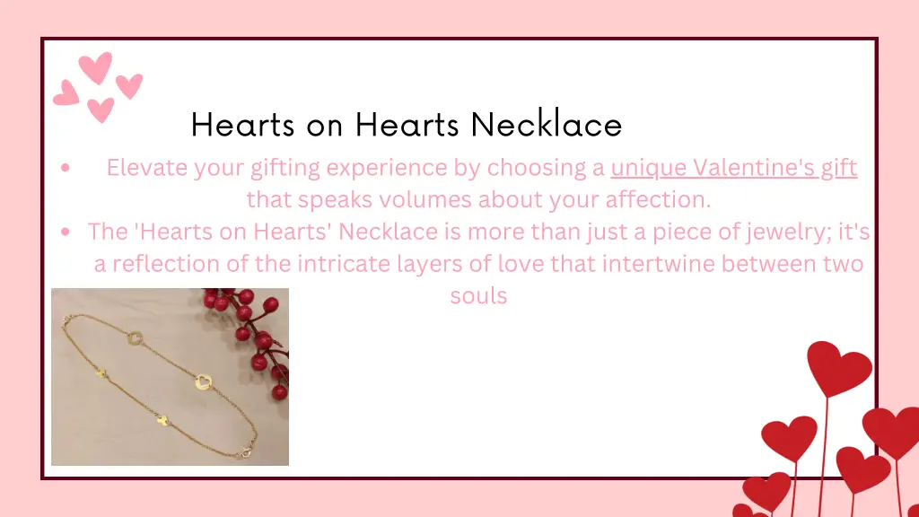 hearts on hearts necklace elevate your gifting