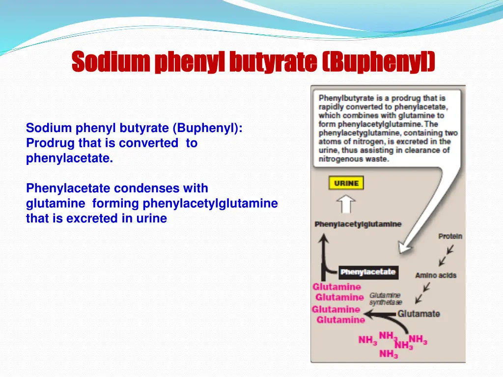 sodium phenyl butyrate sodium phenyl butyrate