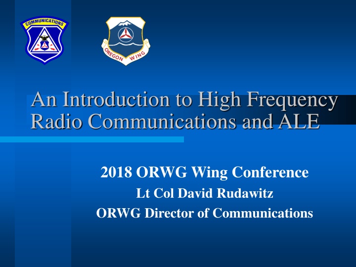 an introduction to high frequency radio