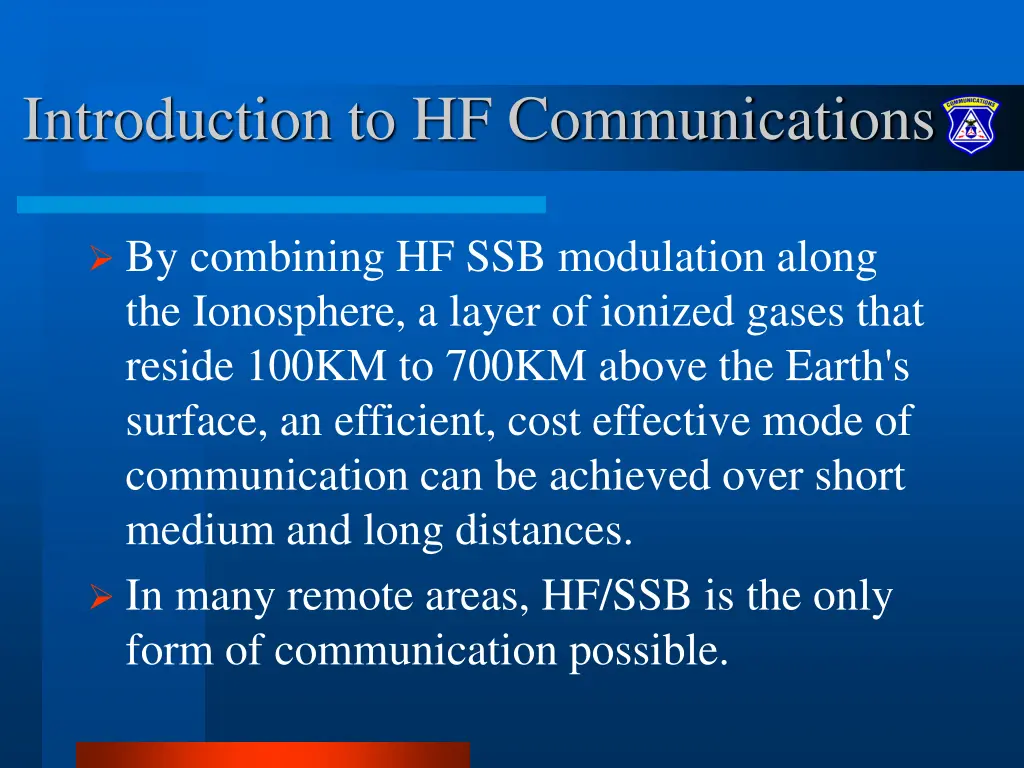 introduction to hf communications 3