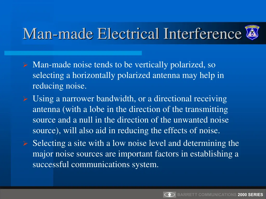 man made electrical interference 1