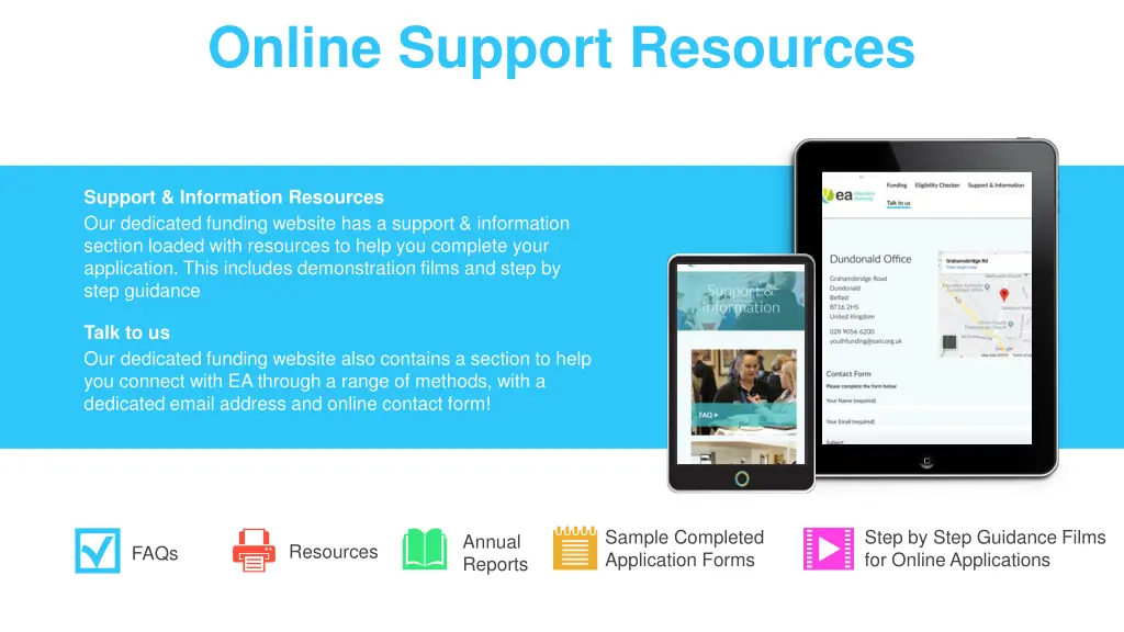 online support resources