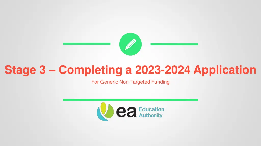 stage 3 completing a 2023 2024 application