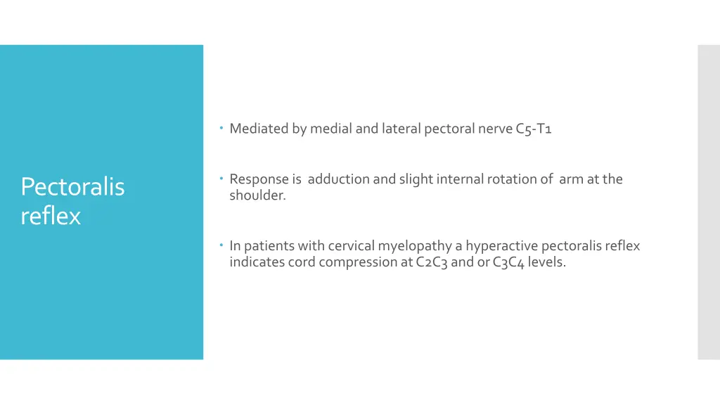 mediated by medial and lateral pectoral nervec5 t1