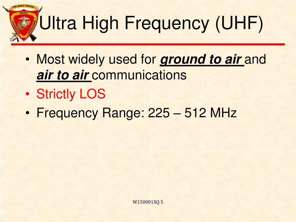 ultra high frequency uhf