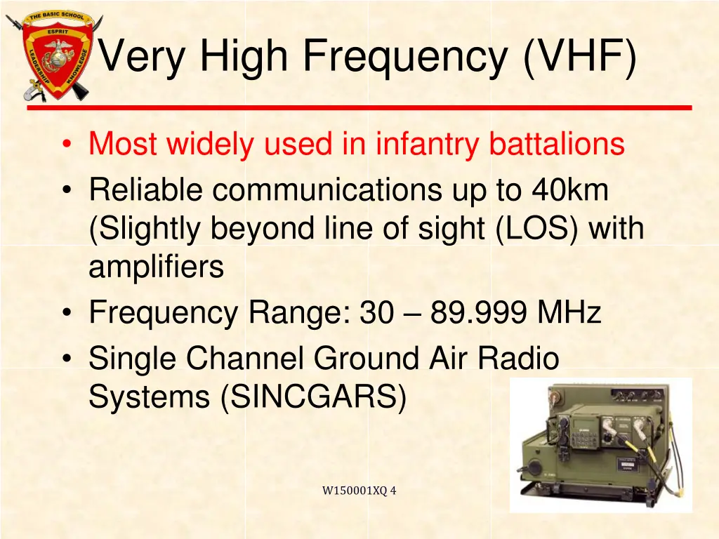 very high frequency vhf