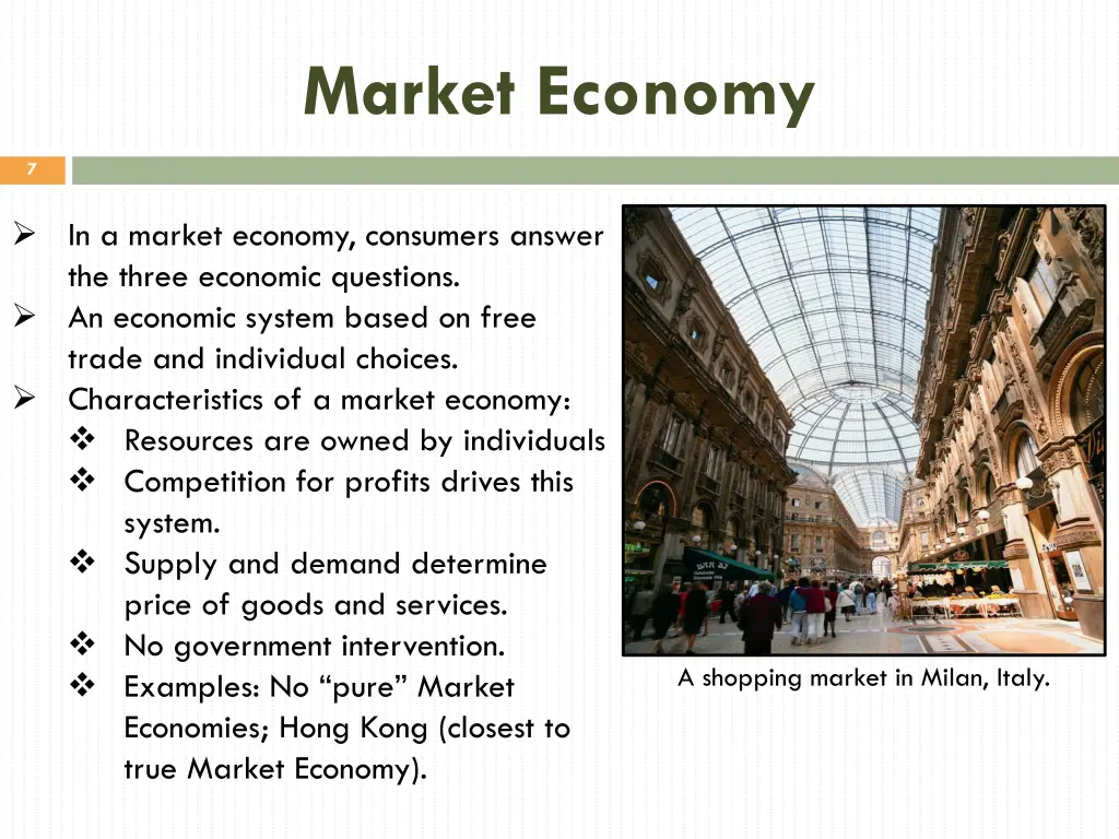 market economy