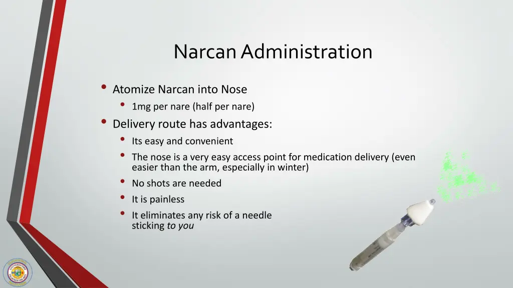 narcan administration