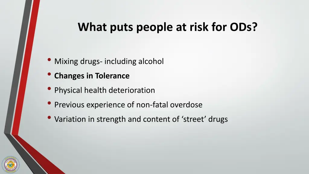 what puts people at risk for ods