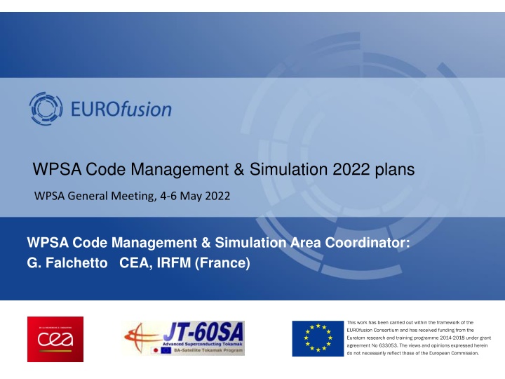 wpsa code management simulation 2022 plans