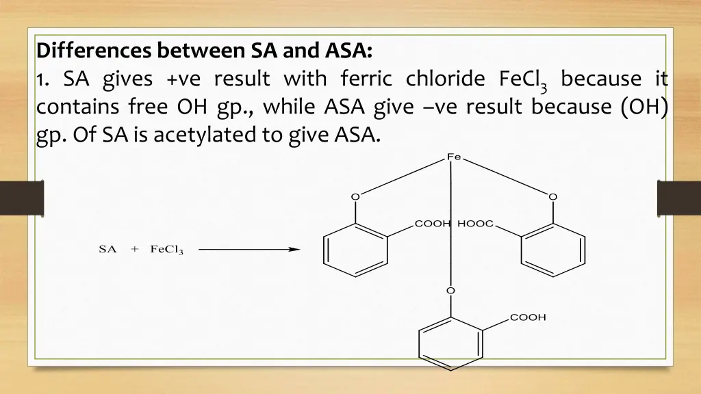 differences between sa and asa 1 sa gives