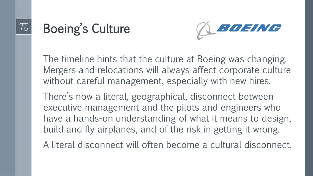 boeing s culture boeing s culture