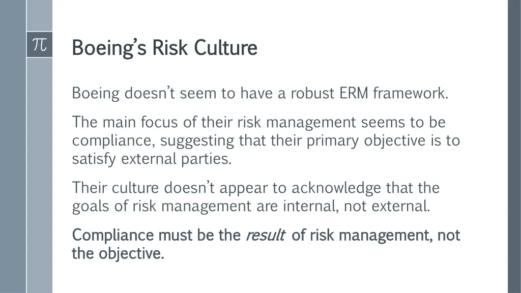 boeing s risk culture boeing s risk culture