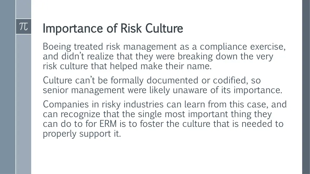 importance of risk culture importance of risk