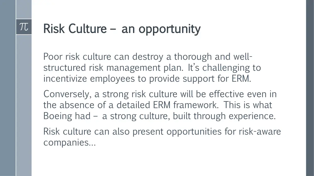 risk culture risk culture an opportunity