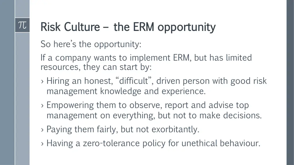 risk culture risk culture the erm opportunity 1