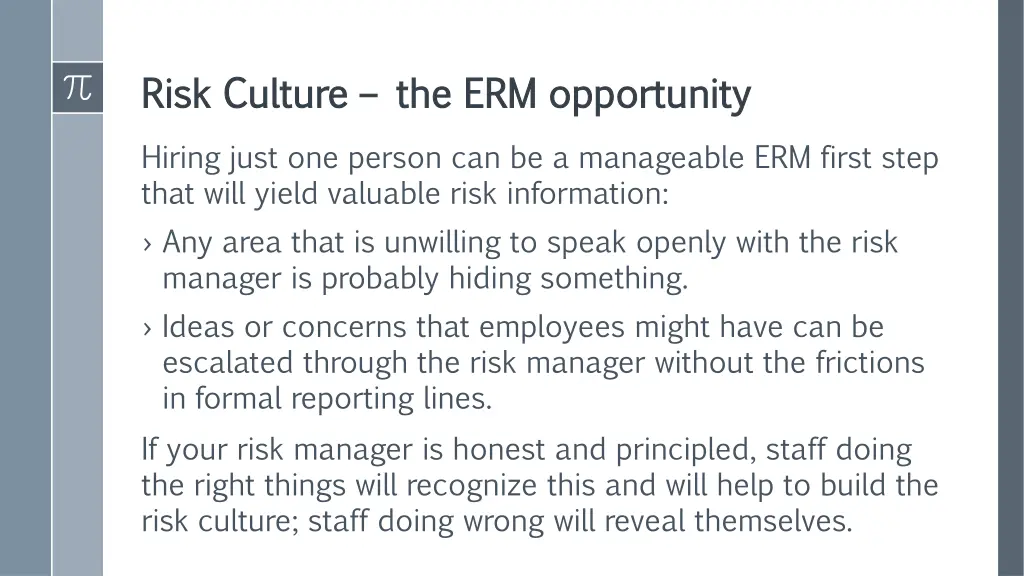 risk culture risk culture the erm opportunity 2