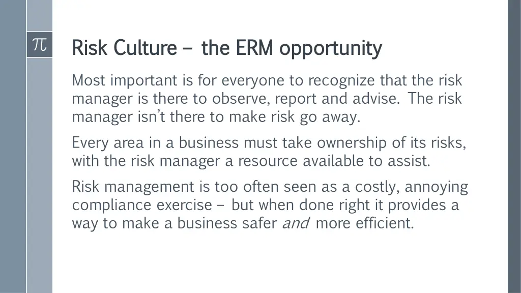 risk culture risk culture the erm opportunity 3