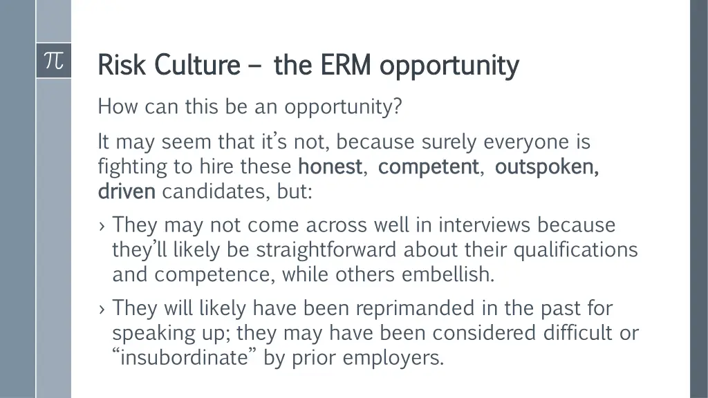 risk culture risk culture the erm opportunity