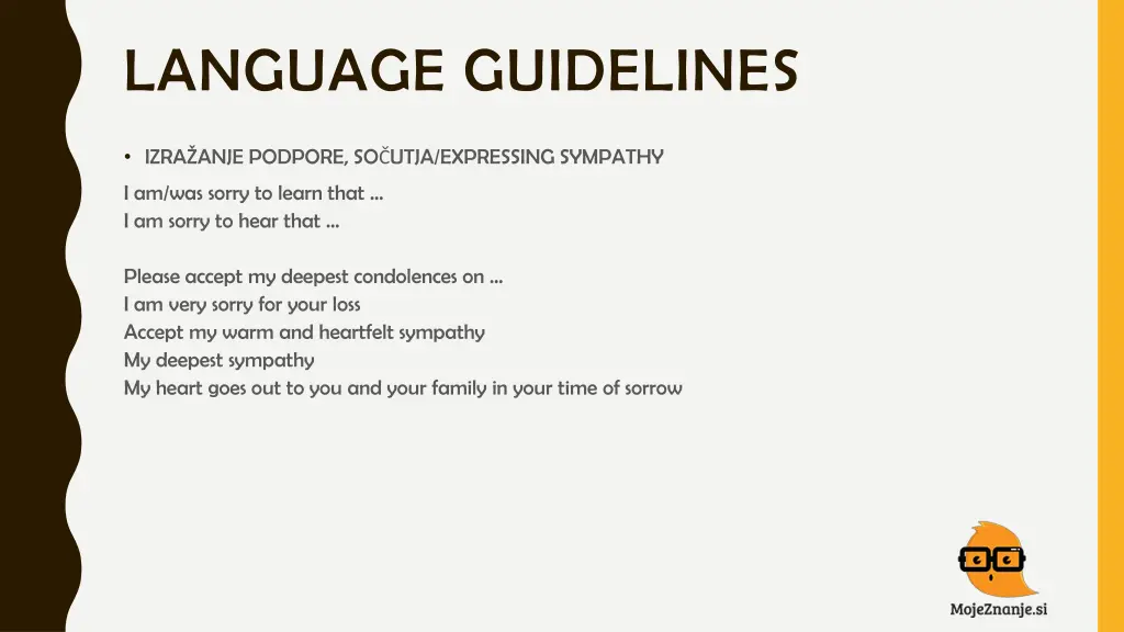 language guidelines 19