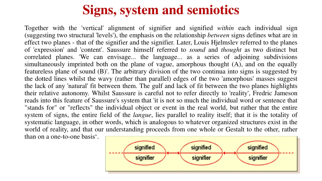 signs system and semiotics 2