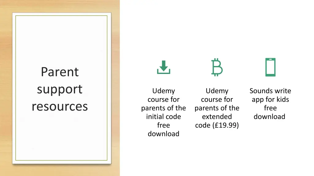 parent support resources