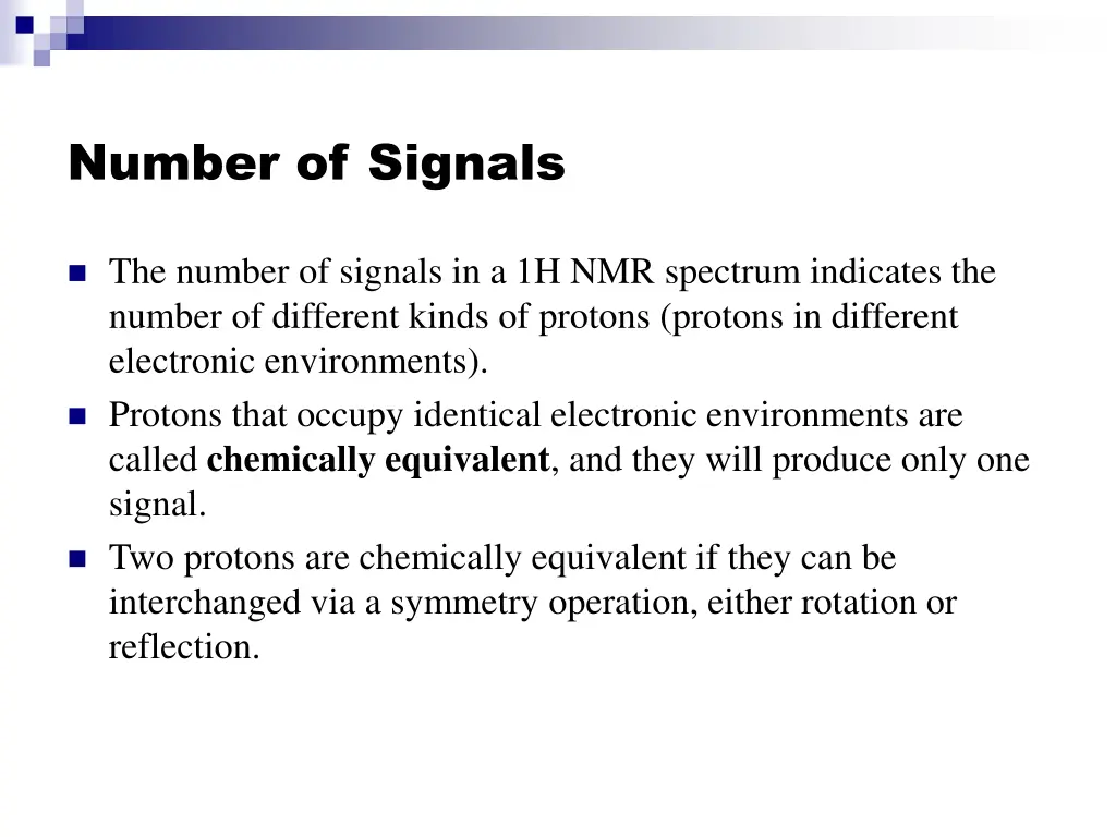 number of signals