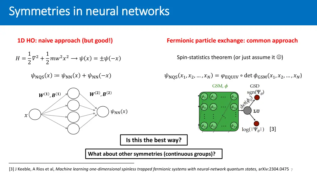 symmetries in neural networks symmetries