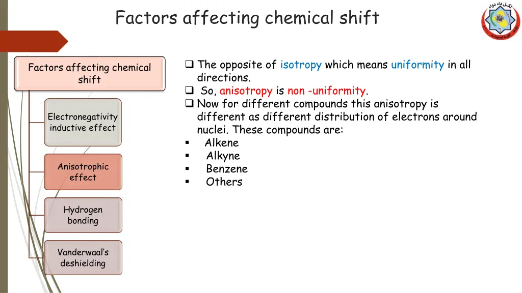 factors affecting chemical shift 4