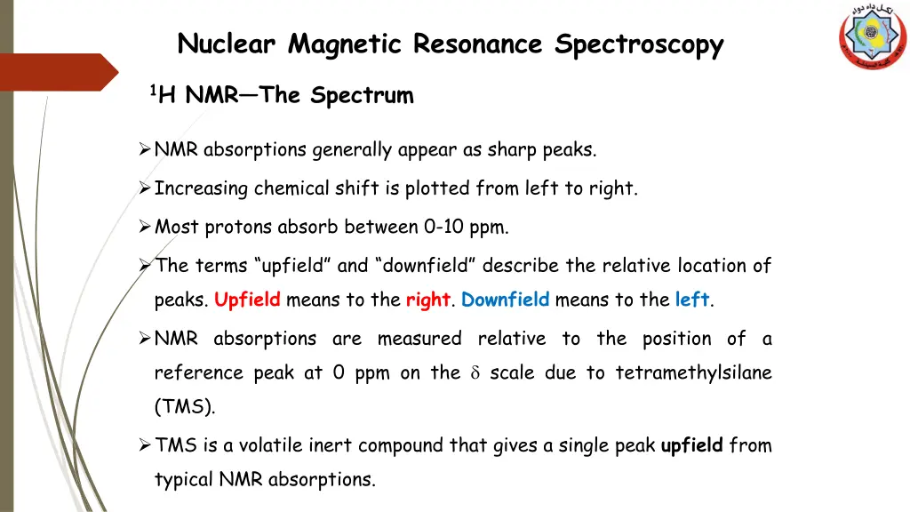 nuclear magnetic resonance spectroscopy 1