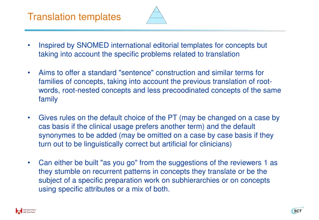 translation templates