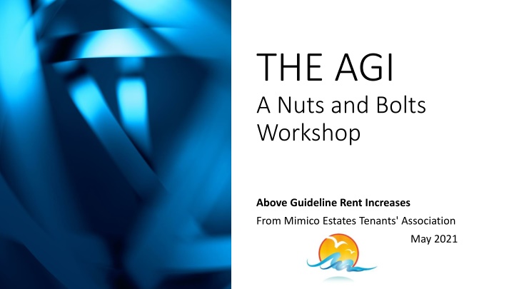 the agi a nuts and bolts workshop