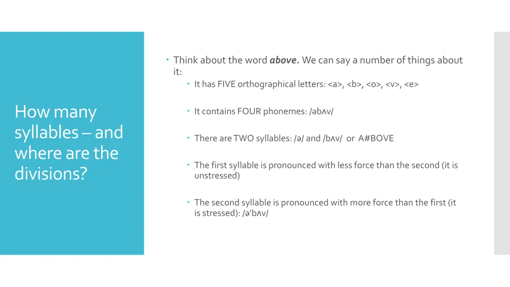 thinkaboutthe word above wecansaya number