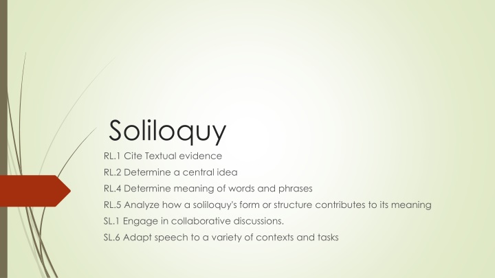 soliloquy rl 1 cite textual evidence