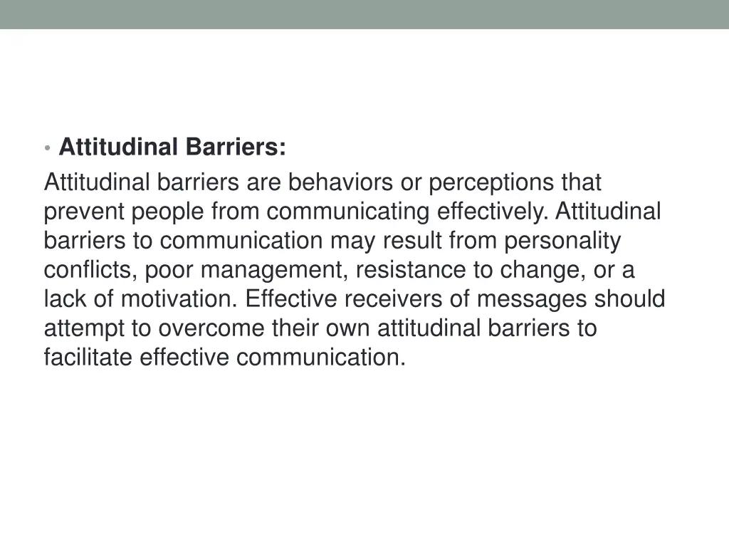 attitudinal barriers attitudinal barriers