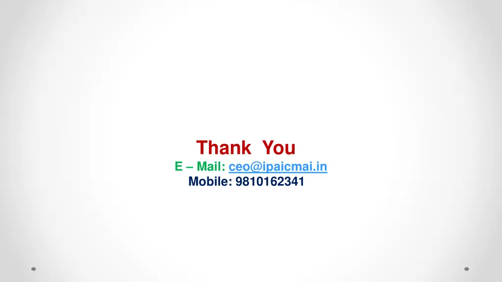 thank you e mail ceo@ipaicmai in mobile 9810162341