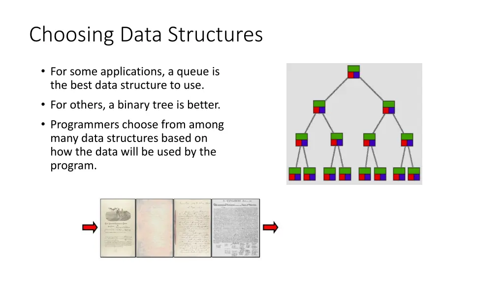 choosing data structures 6