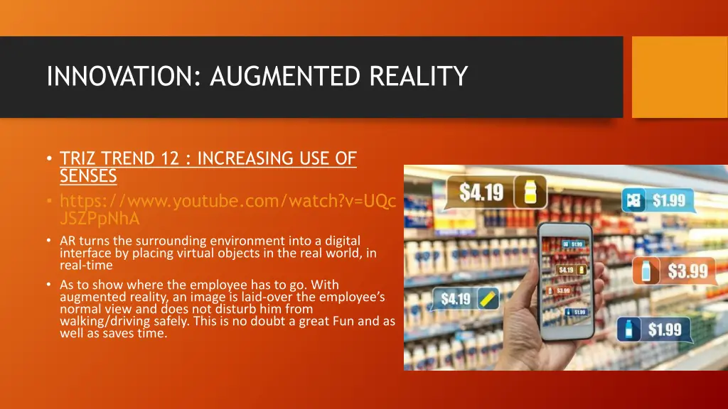 innovation augmented reality