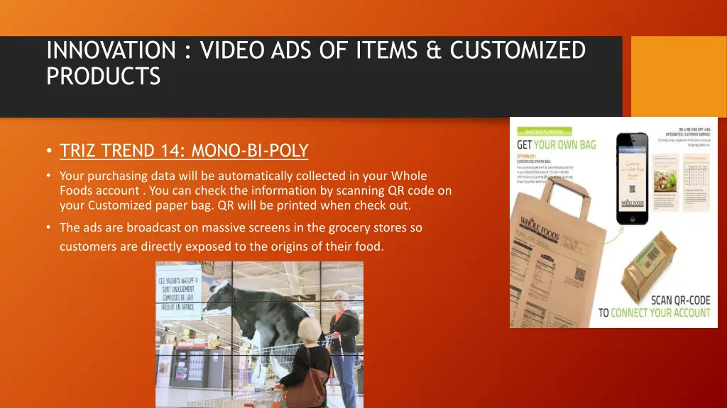 innovation video ads of items customized products